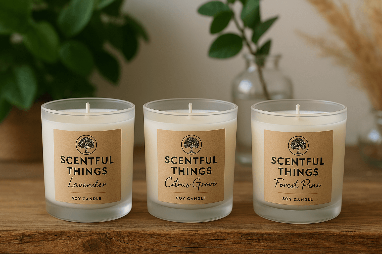 Scentful Things Old Fashioned Logo
