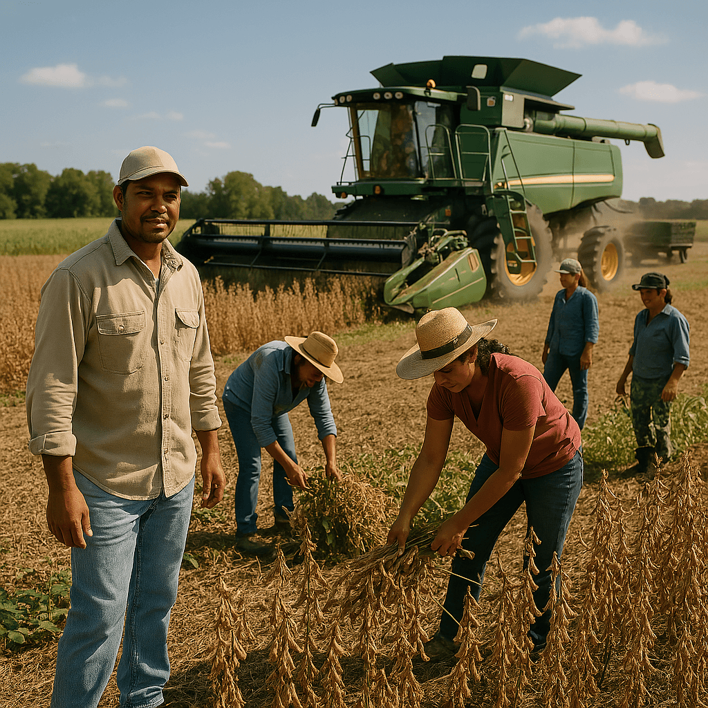 America soy farmer's