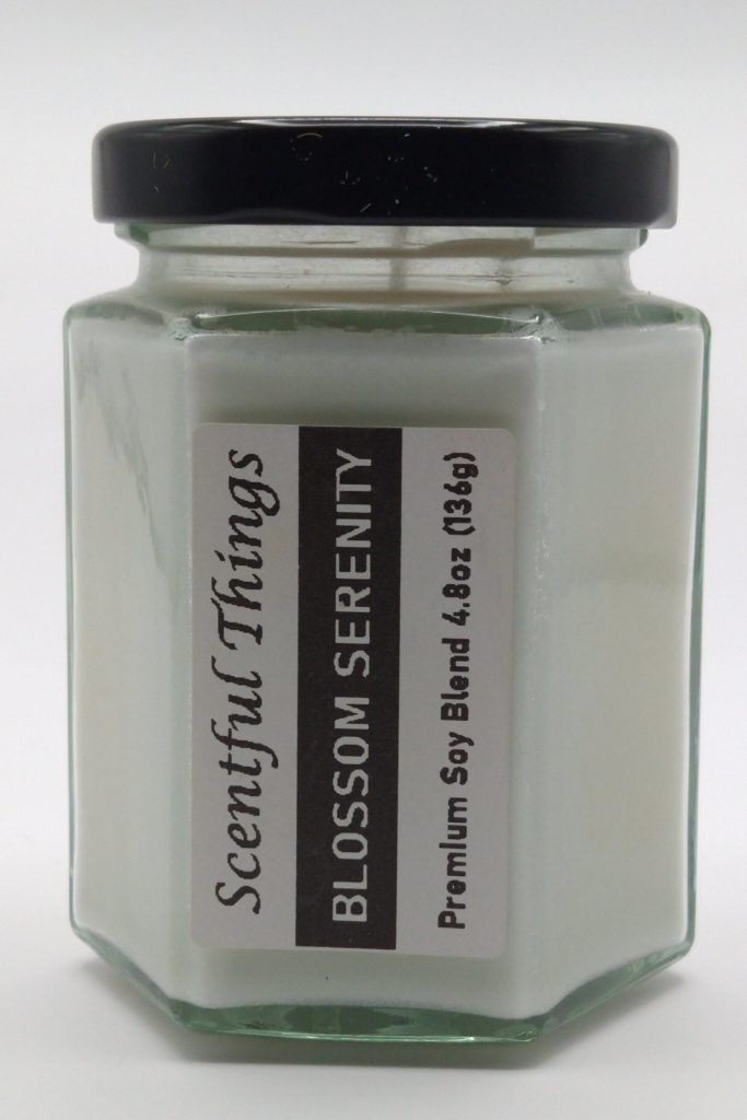 Scentful Things blossom serenity candle