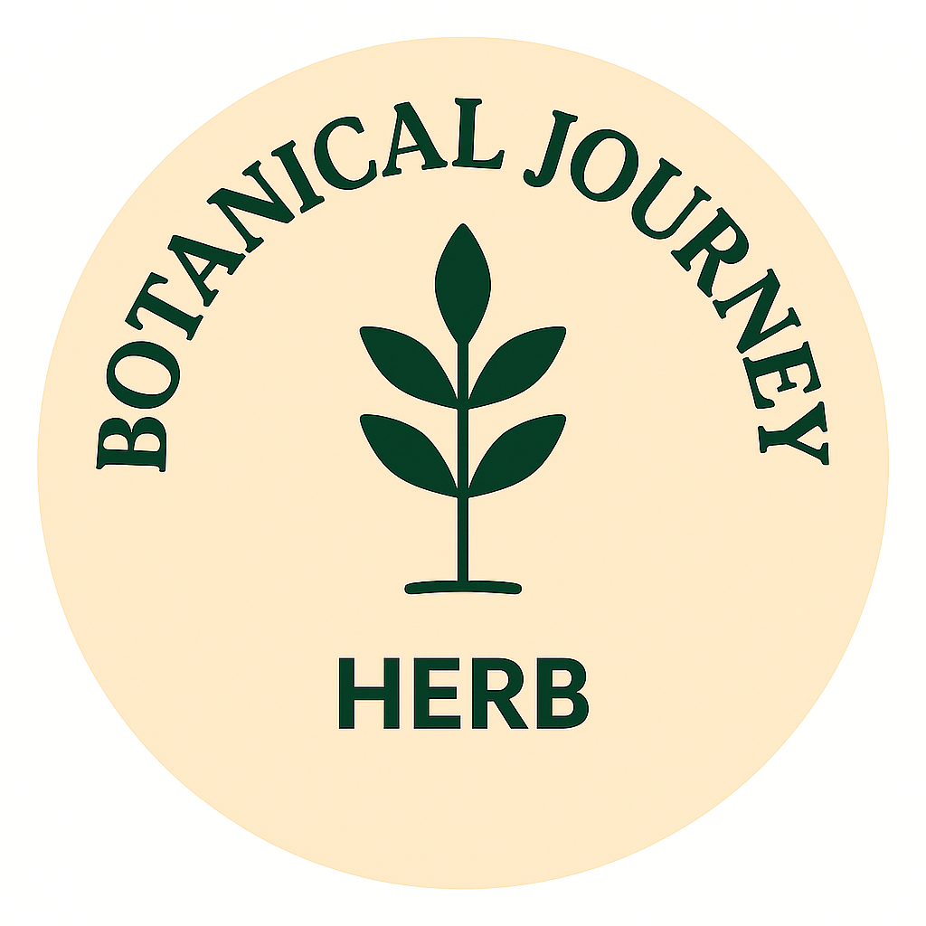 Botanical Journey Herb Logo